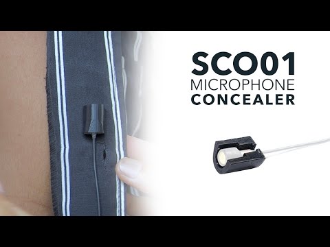 SERUNIAUDIO™ // SEM-02 - How To Use SCO01 Microphone Concealer