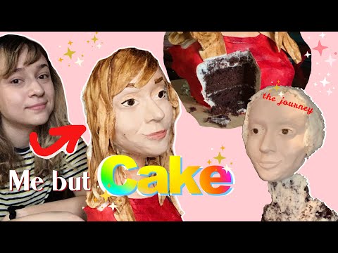 Selfie Cake | I MADE MYSELF INTO A CAKE and now my mom says I need therapy