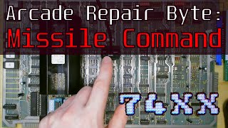 Arcade Repair Byte - Atari Missile Command Stuck in Watchdog / ROM Problem