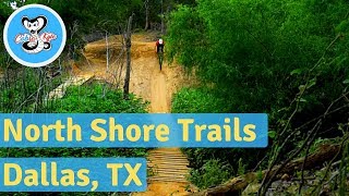 Mountain Biking the North Shore Trail - Dallas TX (Part 1)