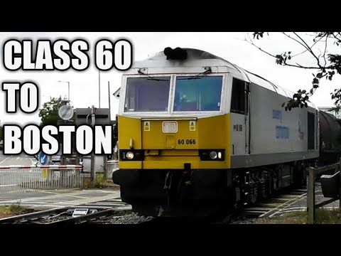 Class 60 60066 going to Boston - 02/09/19