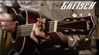 Video thumbnail for Gretsch Roots G9511 Style 1 Single-0 “Parlor” Acoustic: Capo, Strumming | Demo | Gretsch Guitars by Gretsch Guitars