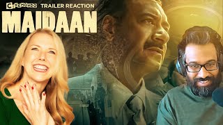 Maidaan Trailer Reaction with @D54pod ! Ajay Devgn | Priyamani | Boney K | A.R.Rahman!