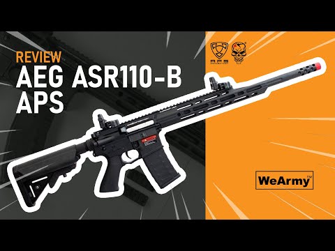 Review do Rifle M4 APS ASR110 - Série WeArmy Reviews
