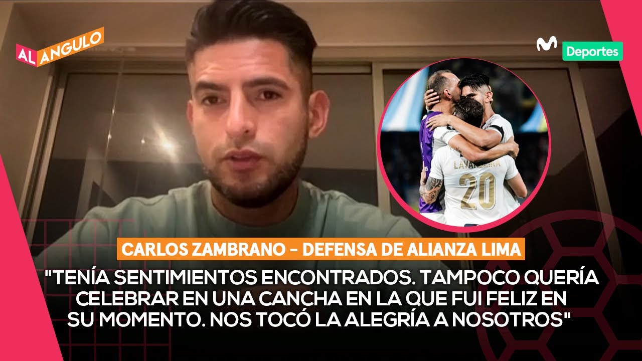 CARLOS ZAMBRANO: ¿CÓMO VIVIÓ LA CLASIFICACIÓN DE ALIANZA LIMA EN CANCHA DE BOCA? | AL ÁNGULO ⚽🥅
