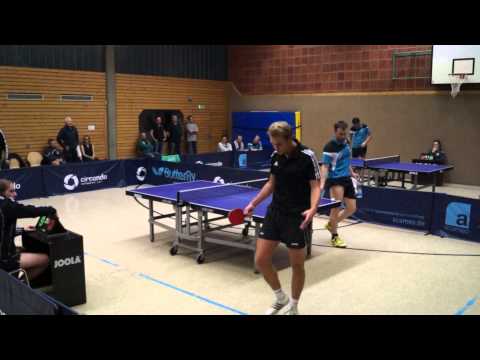 Bezirksklasse 2014/2015 TTC Aichtal - TTF Neuhausen II: Stiefel vs. Zeller