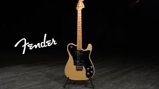 Video thumbnail for Fender Vintera 70s Telecaster Deluxe MN, Vintage Blonde | Gear4music demo by Gear4music Guitars