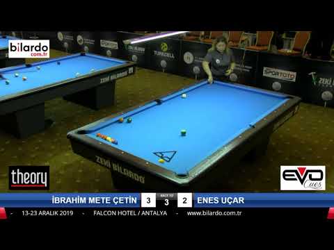 İBRAHİM METE ÇETİN & ENES UÇAR Bilardo Maçı - 