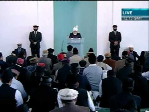 khutba juma - 28-oct-2011- jmaat ahmadiyya khalifa tul masih khamis  atba - 1