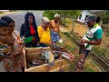 Beautiful Around The Village Bike Fish Cutting Show Skills In Sri Lanka