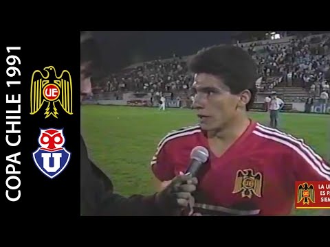 Unión Española 1-0 Universidad de Chile - Copa Chile 1991 - Resumen