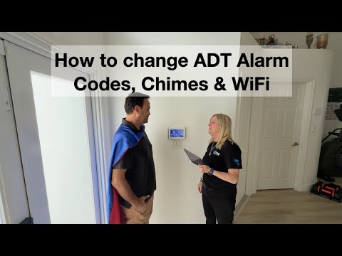 Adt Command Panel Tutorial Change Chime Add User Code Change Wifi