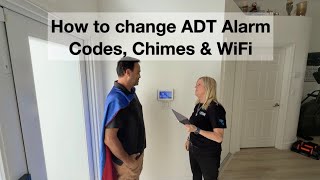 ADT Command Panel Tutorial | Change Chime, Add User Code & Change WiFi