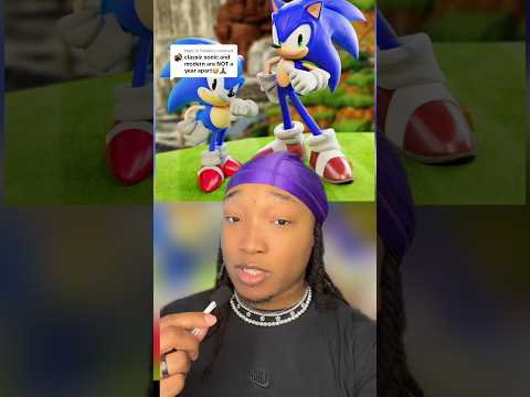 Classic Sonic is Not Much Younger to Modern Sonic