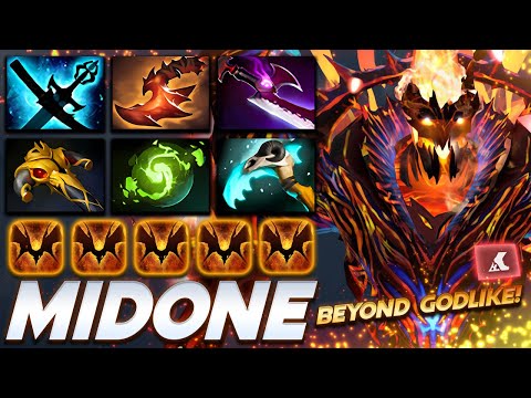 Midone Shadow Fiend Nevermore - Dota 2 Pro Gameplay [Watch & Learn]