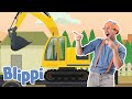 BLIPPI Excavator Song Nursery Rhymes And Kids Songs Baby Videos Sing With Blippi