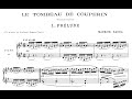 Ravel: Le Tombeau de Couperin (Milstein, Lortie)