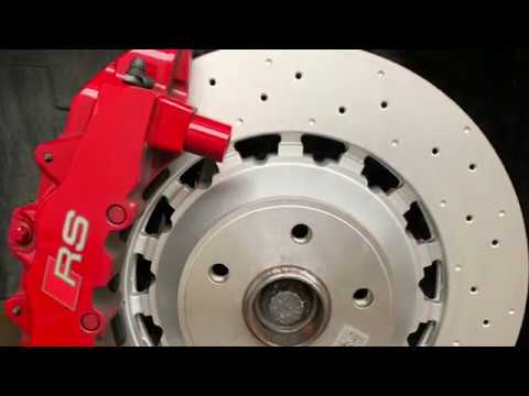 Replacing Audi RS3 2017 front discs & pads + bonus clip