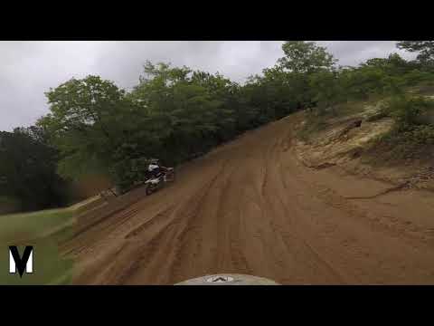 125 vs 450 sand track surfing at ClubMX - Trevin Nelson