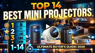 Best Mini Projectors 2026 📽️ Top 14 Budget & Premium Picks