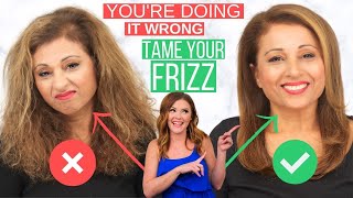 GENIUS Tips to TAME Your FRIZZY Hair