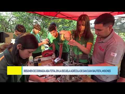 ASIA Technology organizó jornada en Escuela Agrícola de San Juan Bautista Misiones