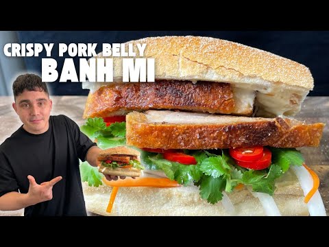How to make Crispy Pork Belly Banh Mi