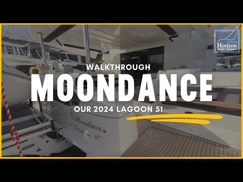 Lagoon 51 Owner's Version Yacht Tour 🌴 Moondance in the BVI!