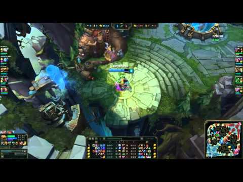 Meteos Rammus vs Zac Jungle S6 Preseason Dec 2015