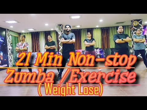 21 Min / Lose Weight In 7 Days | Zumba /Workout/Exercise/ Daily Routine Hard Workout | Rhythm studio