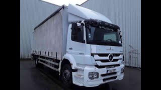 Camion rideaux coulissants Mercedes-Benz Axor 1924 airco manual | Image 4 - Autoline