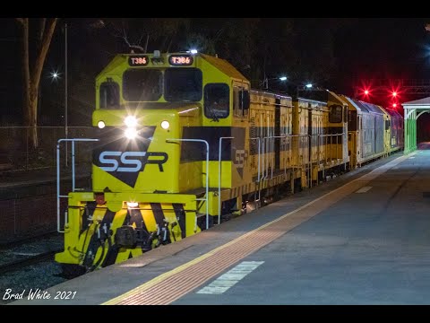 Trackside: SSR's 0081 Light Engine transfer & Pacific National's 9158 Charlton grain- 12/1/21