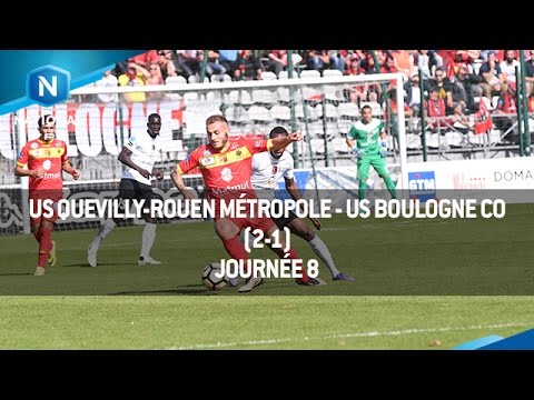J8 : US Quevilly-Rouen - US Boulogne CO (2-1), le résumé