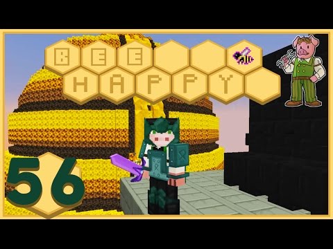 Minecraft: Bee Happy - #56  - The Smeltery: Round 2 (FTB Modded Minecraft)
