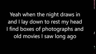 Passenger-Let Me Dream A While (lyrics)