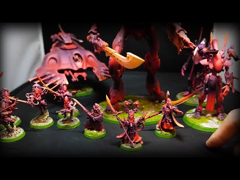 Speed Painting 1000 Points of Eldar in One Day