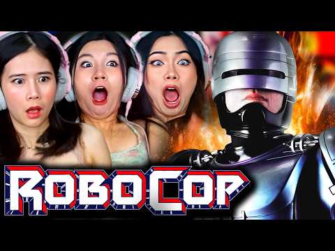 Foreign Girls React | RoboCop | First Time Watch