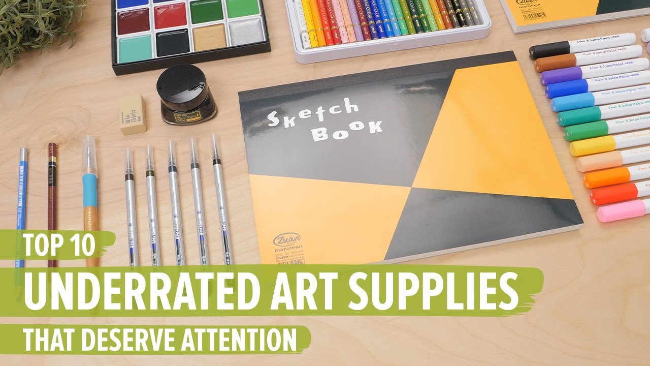 10 Underrated Art Supplies That Deserve Attention