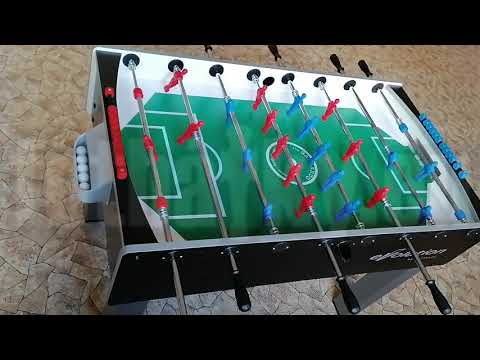 Видеообзор настольного футбола кикер «Garlando Evolution F-200»