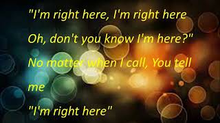 Jamie Grace -Here lyrics