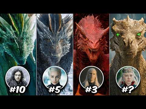 Top 10 Strongest Dragon Riders In The Game Of Thrones Universe
