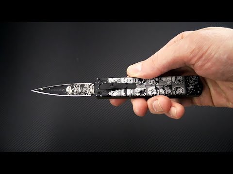 Suhaub Lorenz オーバル (シャウブ ロレンツ/ローレンツ) D Rocket Design Zulu Spear Black Zombie Spaceman DLC M390 OTF