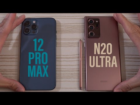iPhone 12 Pro Max vs Samsung Galaxy Note 20 Ultra SPEED TEST!
