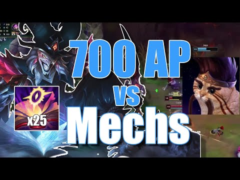 SHACO CON 25 CARGAS DE MEJAI Y 700 DE AP VS MECHS