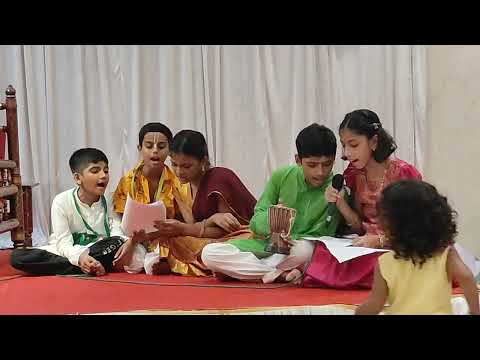 Lalitastakam on account of Lalita Devi Appearance day | ISKCON Miraroad |Children from NICE (2)