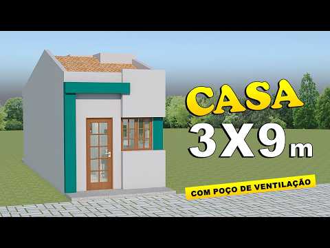 House project 3x9 meters - Popular and good house to rent