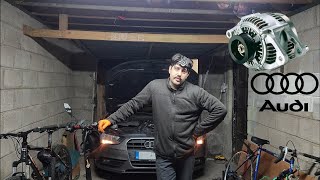 DIY 2013 Audi A4 Alternator Replacement