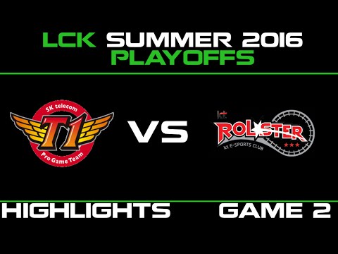 SKT vs KT Game 2 Highlights LCK Champions Summer Playoffs 2016 SK Telecom T1 vs KT Rolster   KT vs S
