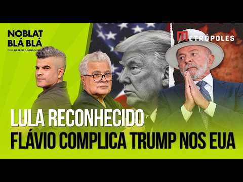 AO VIVO: Trump isolado e mal visto por fuga de Flávio. De olho em Tarcísio. Lula e a posse