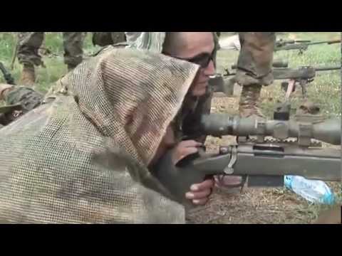 U.S. Marine Snipers Train Royal Thai Marine Special Forces